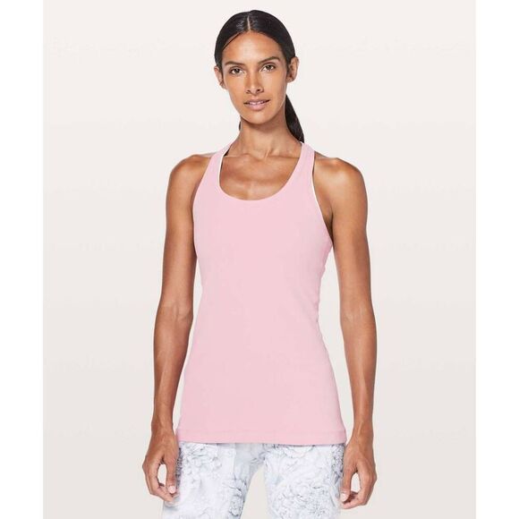 Lululemon Womens Size 6 Rose Tea Cool Racerback II - Picture 1 of 5